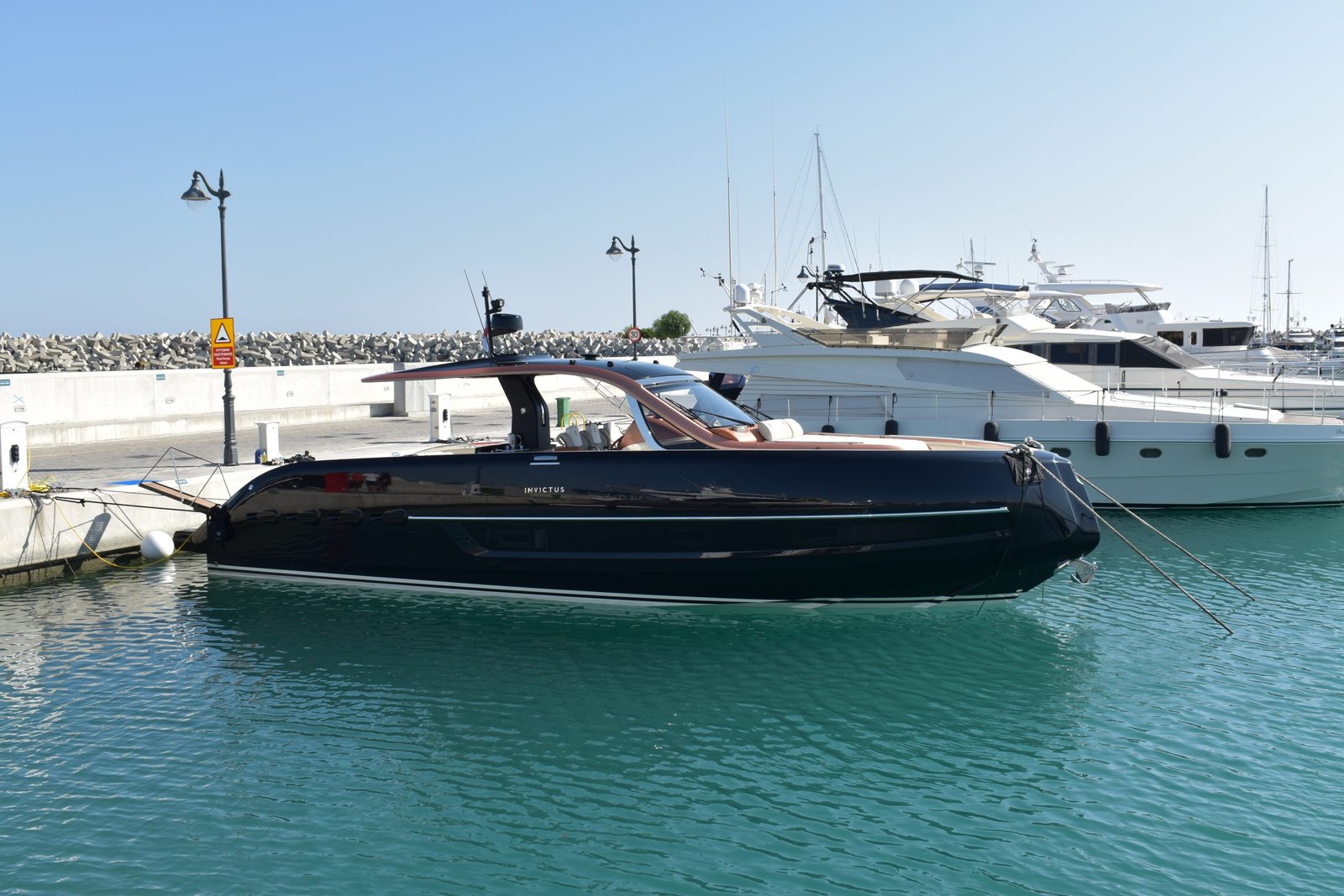 Invictus TT460 Arrived at her Home Port Limassol Marina