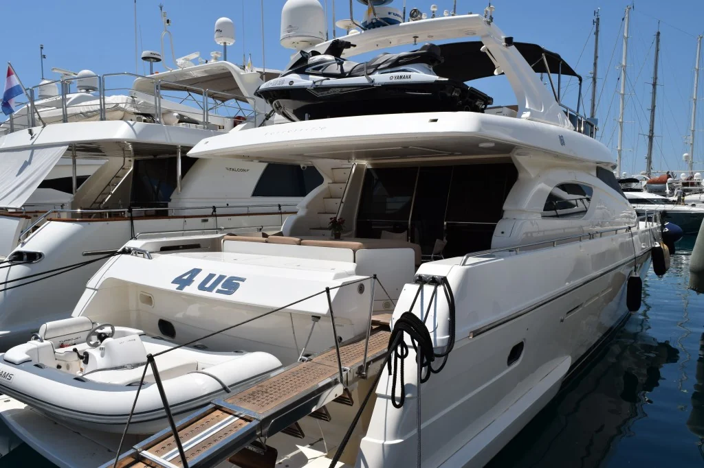 Feretti 720 (2002) premium yacht for sale Limassol Cyprus